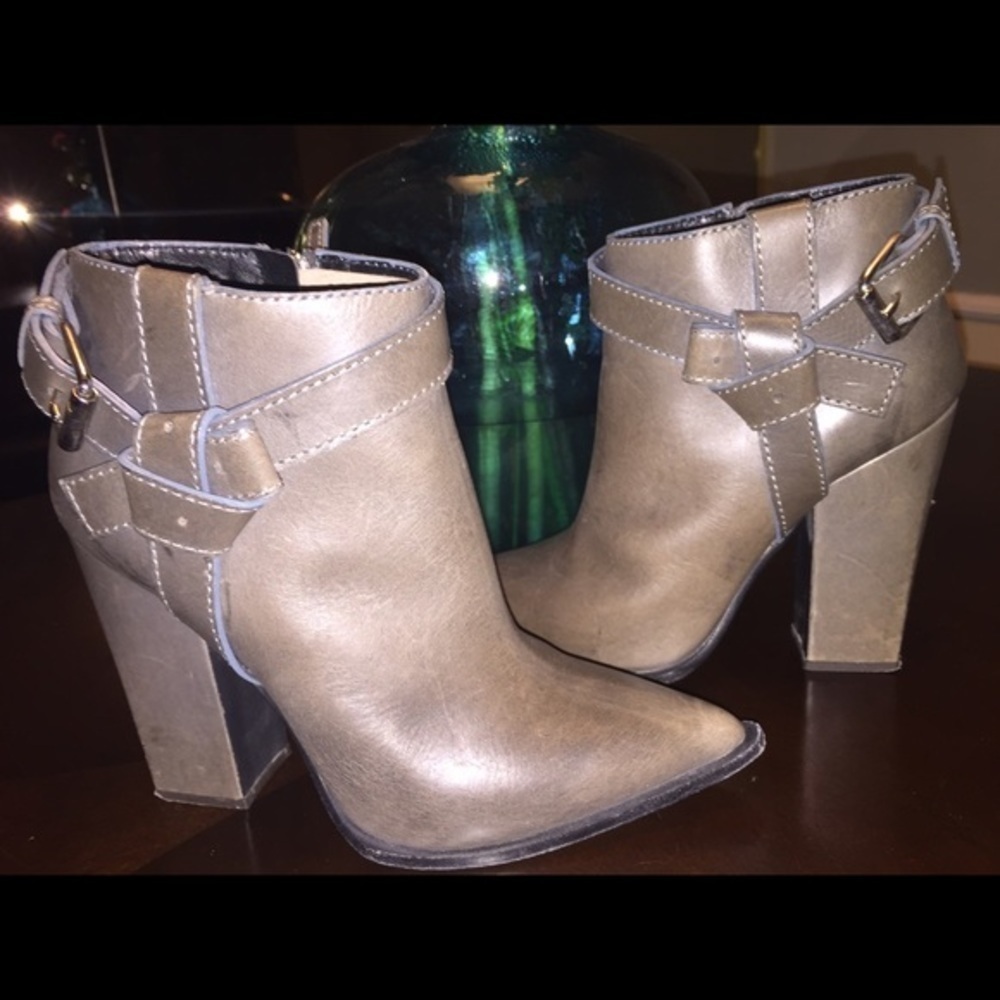 Thakoon Pointed-Toe Ankle Boots